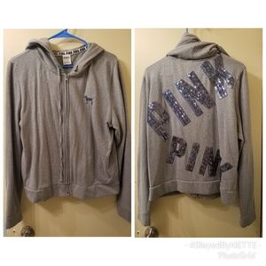 Gray Full Zip Hoodie